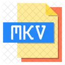 Mkv Formato De Archivo Tipo Icono