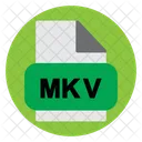 Archivo mkv  Icono