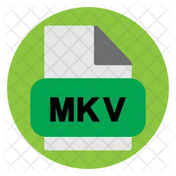 Archivo mkv  Icono