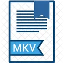 Mkv Documento Archivo Icon