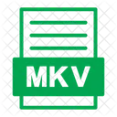 Archivo mkv  Icono