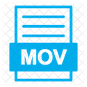 Archivo mov  Icono