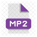 Mp Mpeg Video Archivo De Video Icono