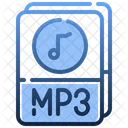 Archivo Mp Archivo De Audio Nota Musical Icon