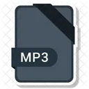 Mp 3 Archivo Documento Icono