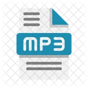 Mp 3 Archivo Documento Icono