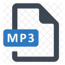 Mp 3 Archivo Formato Icono