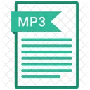 Mp 3 Archivo Formato Icono