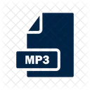 Mp Archivo Formato Icono