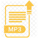 Mp 3 Archivo Formato Icono