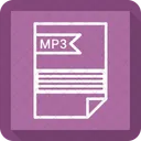 Mp 3 Archivo Formato Icono