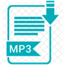 Mp 3 Archivo Formato Icono