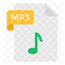 Archivo mp3  Icono