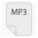 Archivo Mp 3 Archivo De Audio Formato De Archivo Icono