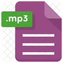 Mp 3 Archivo Documento Icono