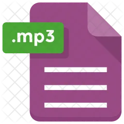 Archivo mp3  Icono