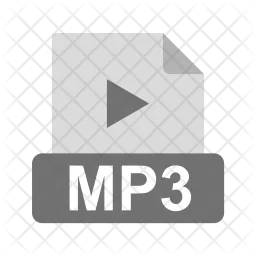 Archivo mp3  Icono