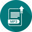 Mp 3 Extension Archivo Icono