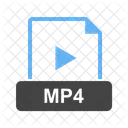 Mp 4 Archivo Extension Icono