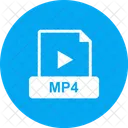 Mp 4 Archivo Extension Icono