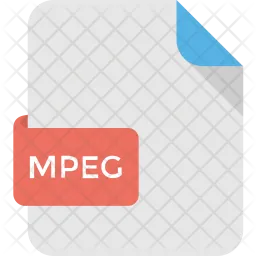 Archivo mpeg  Icono