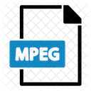 Archivo mpeg  Icono