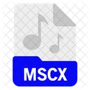 Mscx Archivo Formato Icono