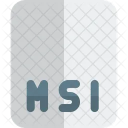 Archivo msi  Icono