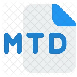 Archivo mtd  Icono