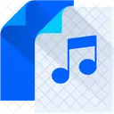 Archivo De Musica Archivo De Audio Archivo Mp 3 Icono