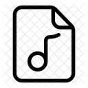 Archivo de música  Icono