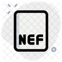 Archivo Nef Archivo De Imagen Archivo De Foto Icono