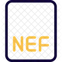 Archivo nef  Icono