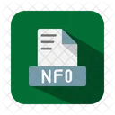 Nfo Documento Archivo Icono