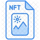 Archivo nft  Icono