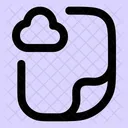 Nube de archivos  Icono