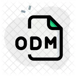 Archivo odm  Icono