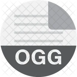 Archivo ogg  Icono