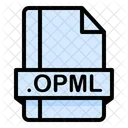 Archivo opml  Icono