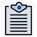 Archivo De Papel Pagina Extension Icono