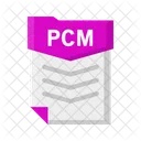 Archivo Pcm Documento Icono