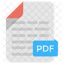 Pdf Archivo Portatil Icono