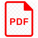 Archivo PDF Icono