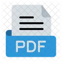 Pdf Archivo Extension Icono