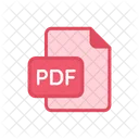 Archivo Pdf Acrobat Icono