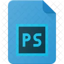 Archivo de photoshop  Icono