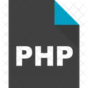 Archivo Php Archivo Documento Icono