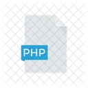 Archivo PHP Documento Icono