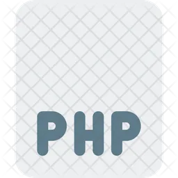 Archivo php  Icono