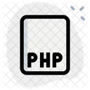 Archivo php  Icono